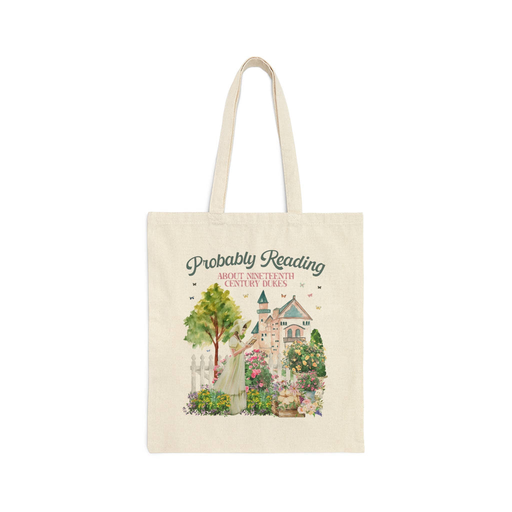 Historical Romance Novel Tote Bag: 19th Century Dukes