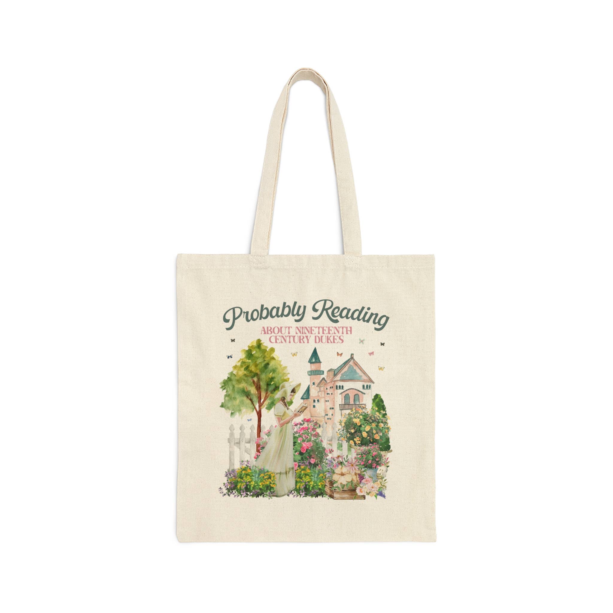 Historical Romance Novel Tote Bag: 19th Century Dukes