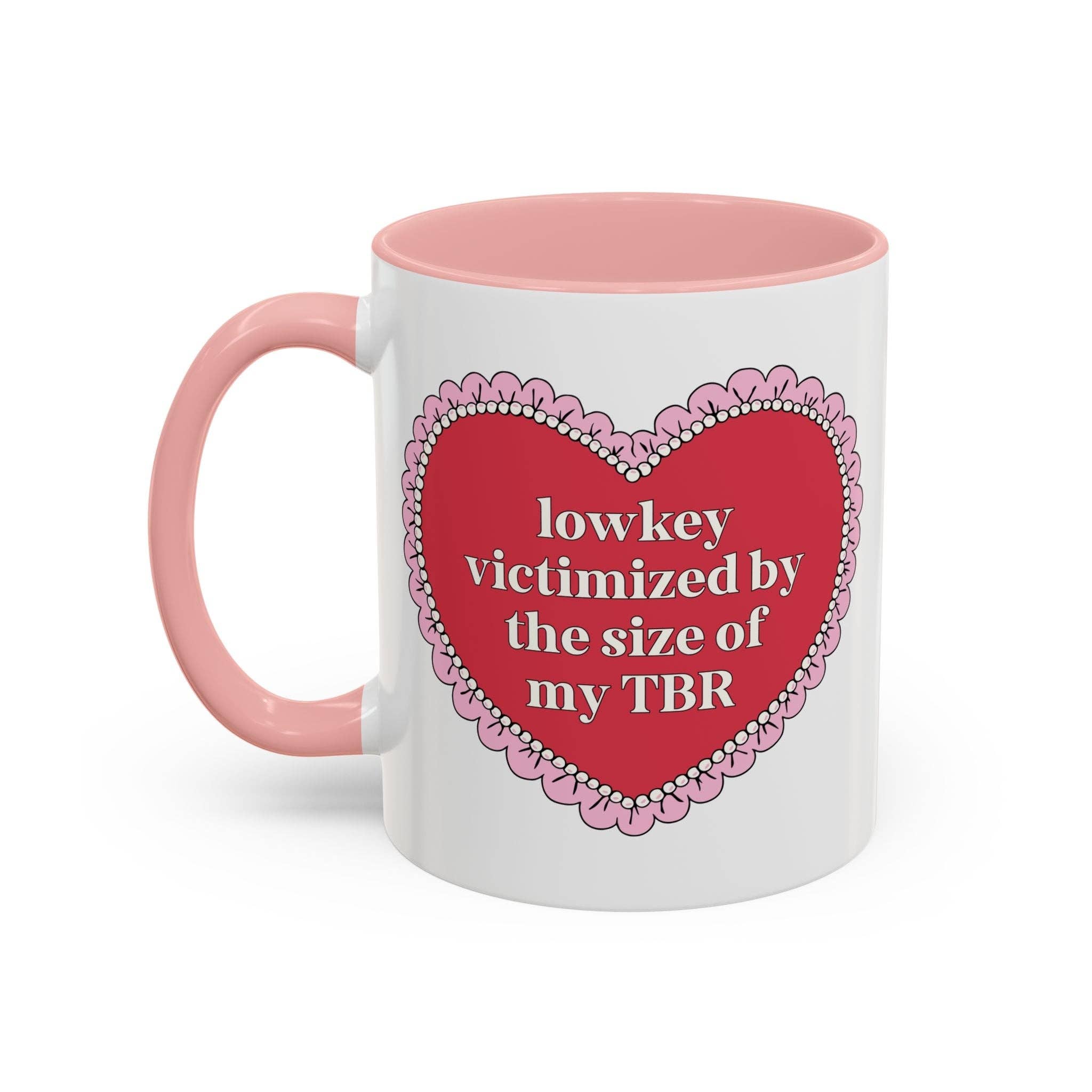 Lowkey Victimized by the Size of My TBR Coffee Mug