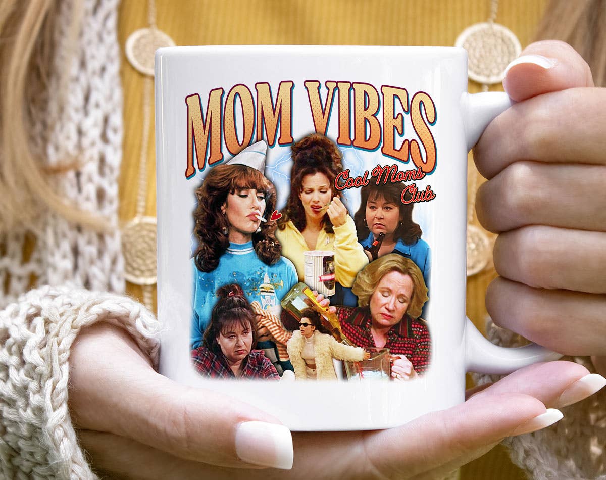 Mom Vibes Peg Rosanne - Funny Gift For Mom Coffee Mug