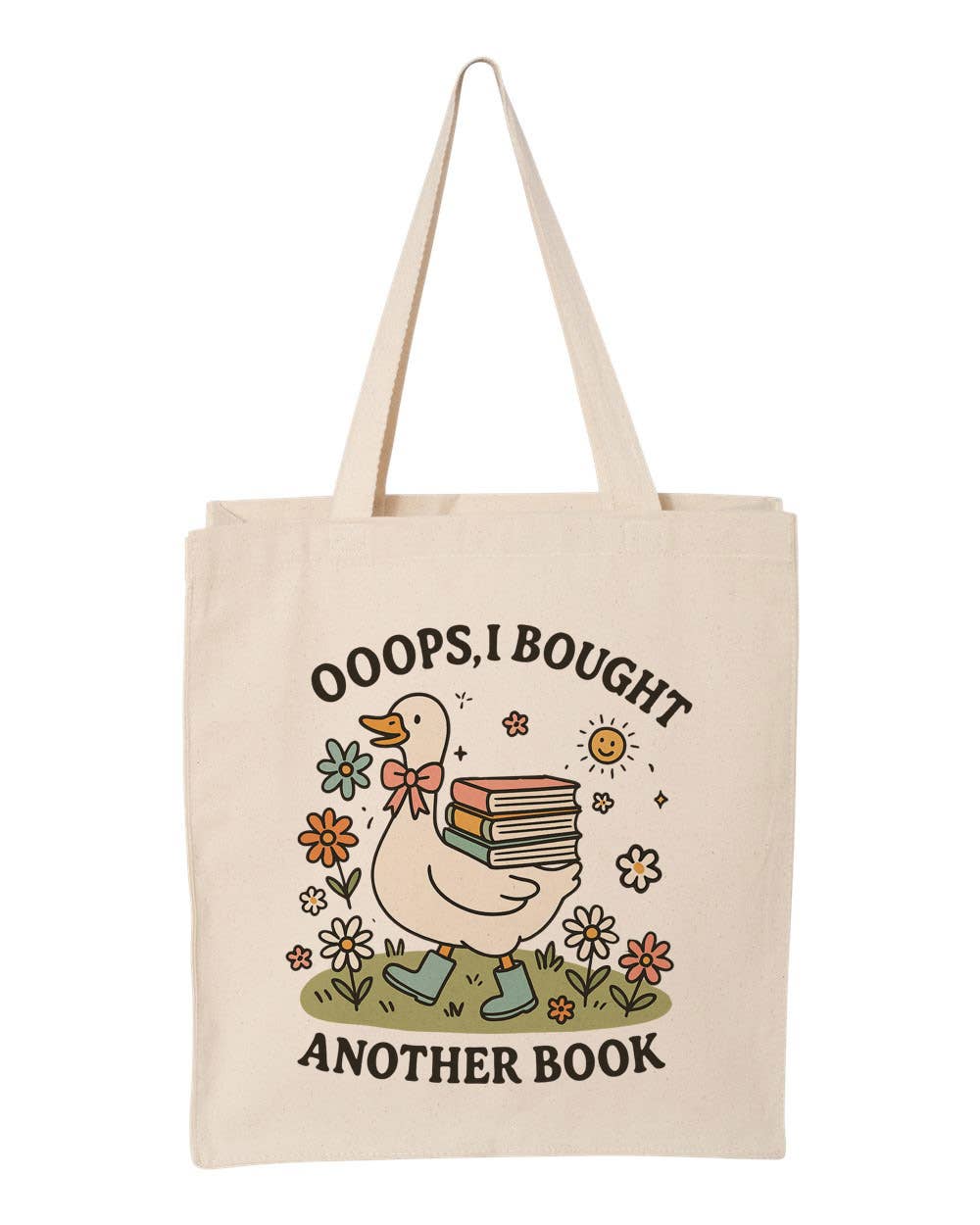 Oops Another Book Bookstore Canvas Tote Bag