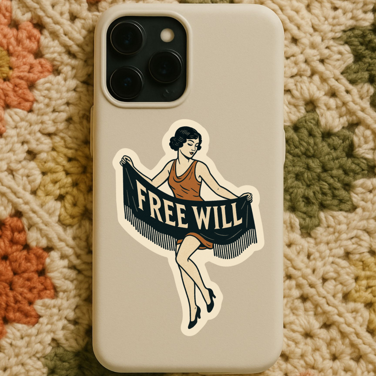 Free Will Sticker 