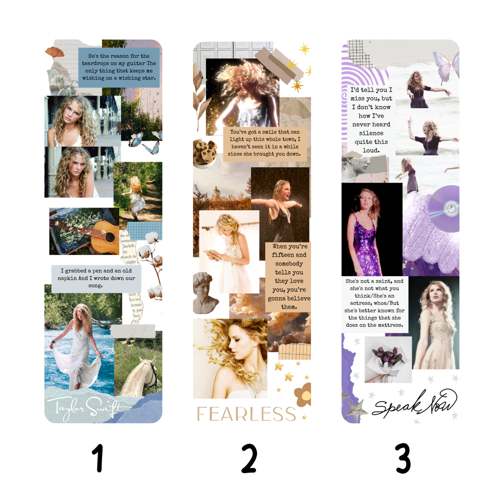Musical Collage Bookmarks