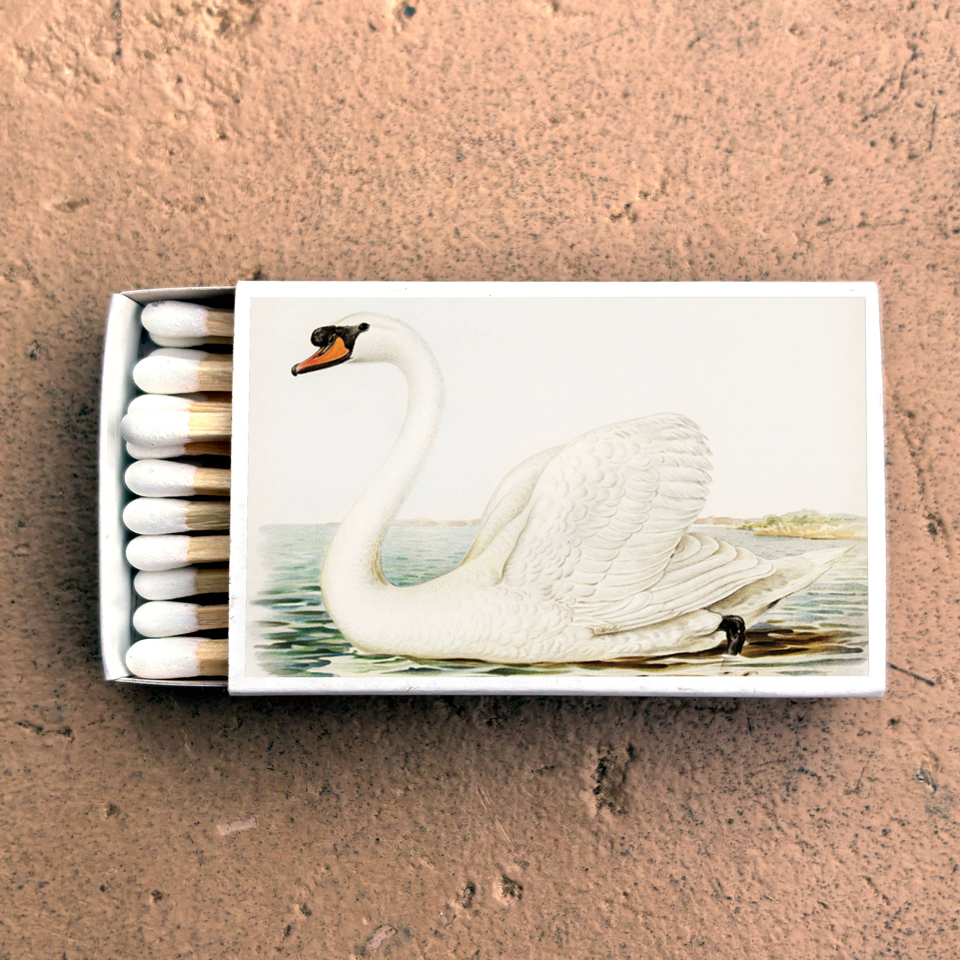 Matches • Swan Matchboxes • Home Decor for Candles & Incense